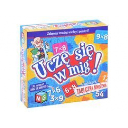 Tablice množenja - Učim se brzo MG GR0395