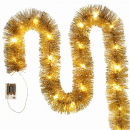 Zlatni LED božićni lanac