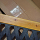 Aga vrtna klupa 125x52x74 cm 6DAZ558 - II. KLASA