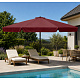 Linder Exclusiv Suncobran 400 cm Burgundy