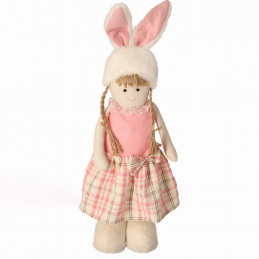 Djevojčica od tkanine na teleskopskim nogama 75 cm