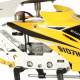Syma RC helikopter SYMA S107H 2,4GHz RTF žuti