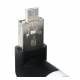 Mini ventilator microUSB crna ISO 5770