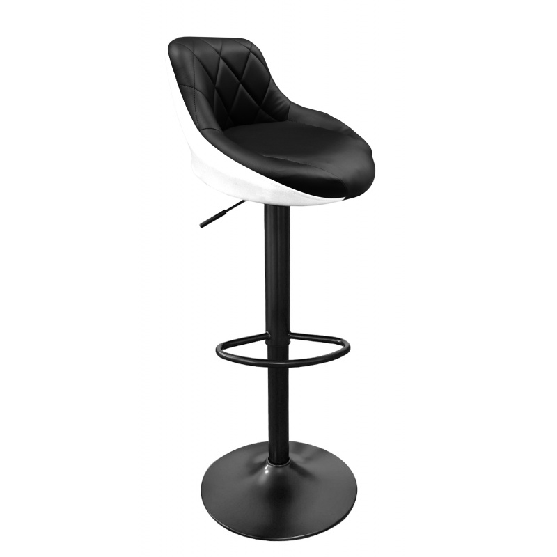 Aga Bar stolica Crna/Crno-bijela