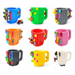 Kreativna velika šalica - 350 ml - ružičasta