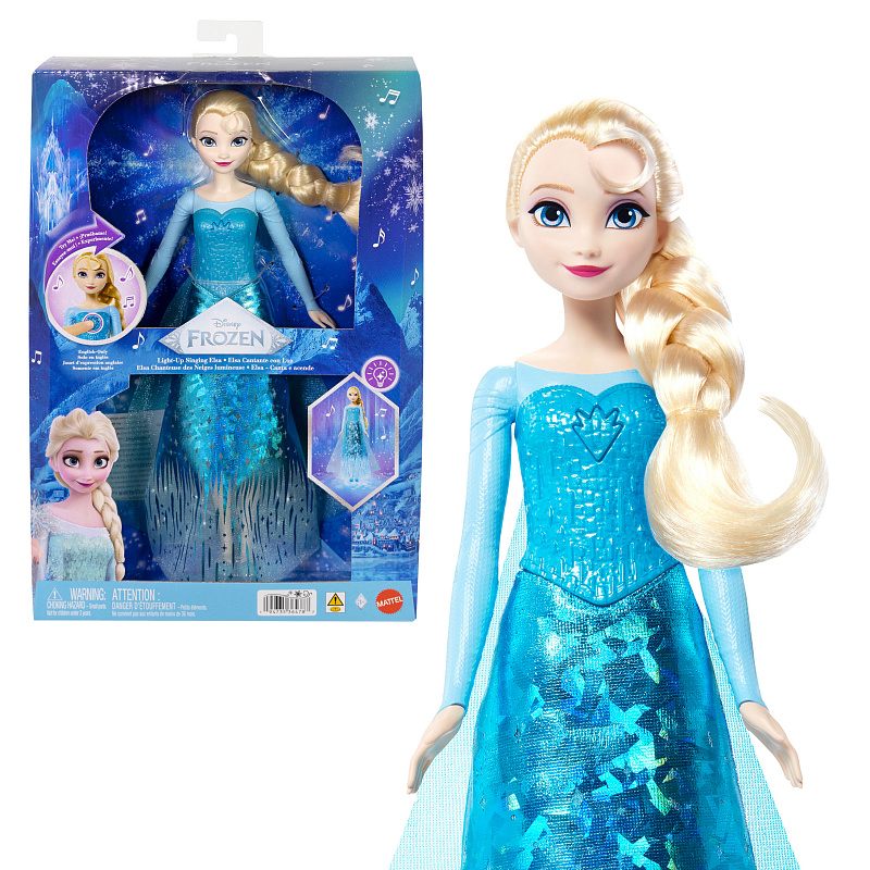 Frozen lutka Elsa koja pjeva na engleskom sa svjetlima JLJ07