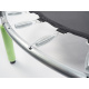 Aga Dječja trampolina 116 cm Svijetlo zelena + zaštitna mreža
