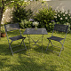 Linder Exclusiv Vrtni set BISTRO SET Sivi