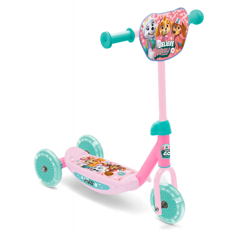 3 KOTAČA DJEČJI ROMOBIL PAW PATROL ZA DJEVOJČICE