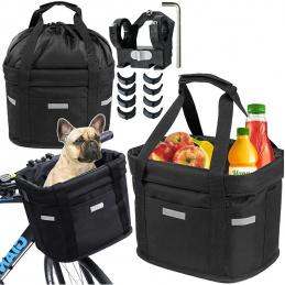 L69C KOŠARA ZA BICIKL NA UPRAVLJAČU SKLOPIVA TORBA