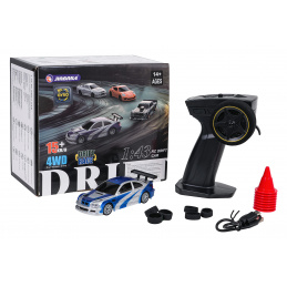 R/C autić za drift 1:43 Plavi + Pribor