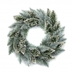 Aga Božićni vijenac 50 cm Bijeli