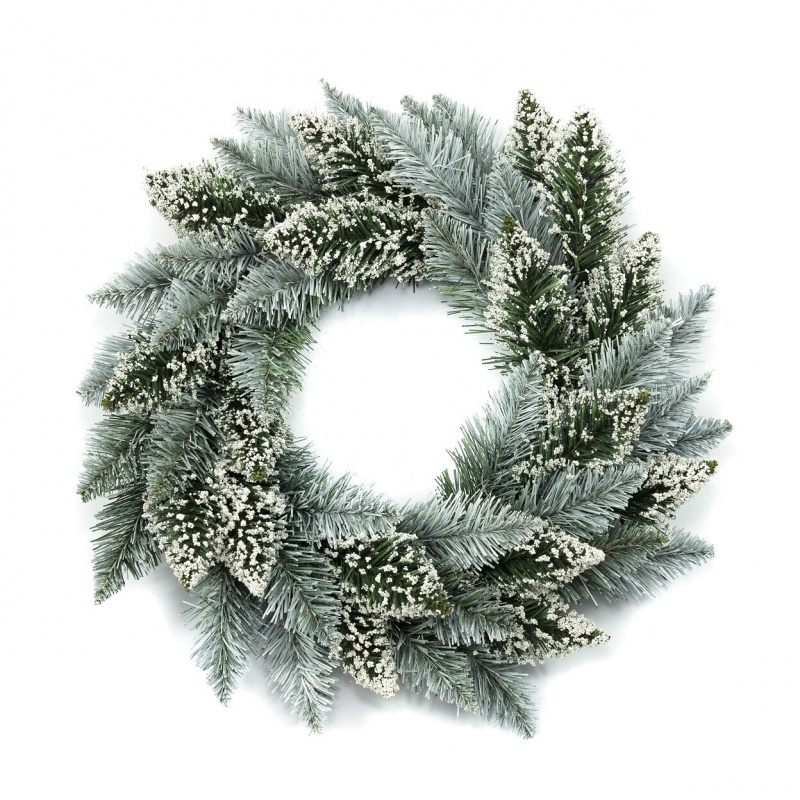 Aga Božićni vijenac 50 cm Bijeli