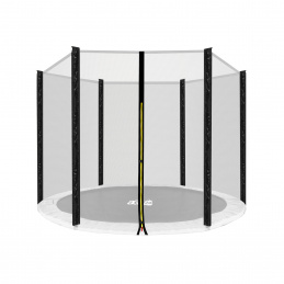 Aga Zaštitna mreža 220 cm za 6 štapova Crna mreža / Crna
