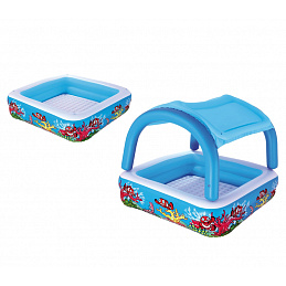 Bestway Bazen s nadstrešnicom 1,47 x 1,47 x 1,22 m 52192