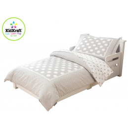 KidKraft Posteljina mikrovlakana STARS POLKA DOTS 100x150, 60x75 cm