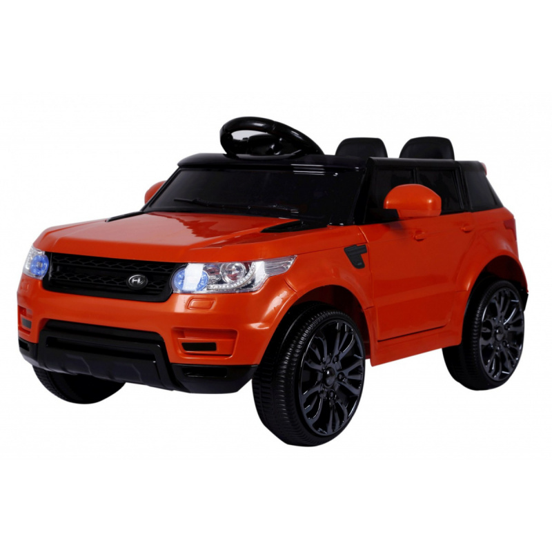 Pokretanje automobila s baterijom Narančasta + Daljinsko upravljanje + Sigurnosne funkcije + MP3 LED