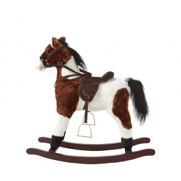 Aga4Kids Ljuljačka konjić Tamno smeđi DZ809