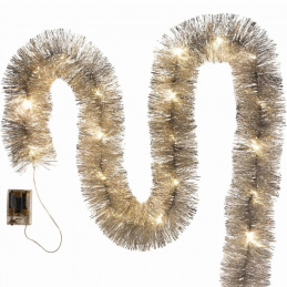 Srebrni LED božićni lanac