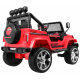 Terensko vozilo Raptor Drifter Red + Daljinski upravljač + Pogon 4x4 + Prostor za pohranu + Spori start + MP3 LED dioda