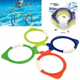 Bestway Ronilačke šarene ribice 4 kom 26009