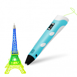 Aga 3D olovka s LCD zaslonom Plava