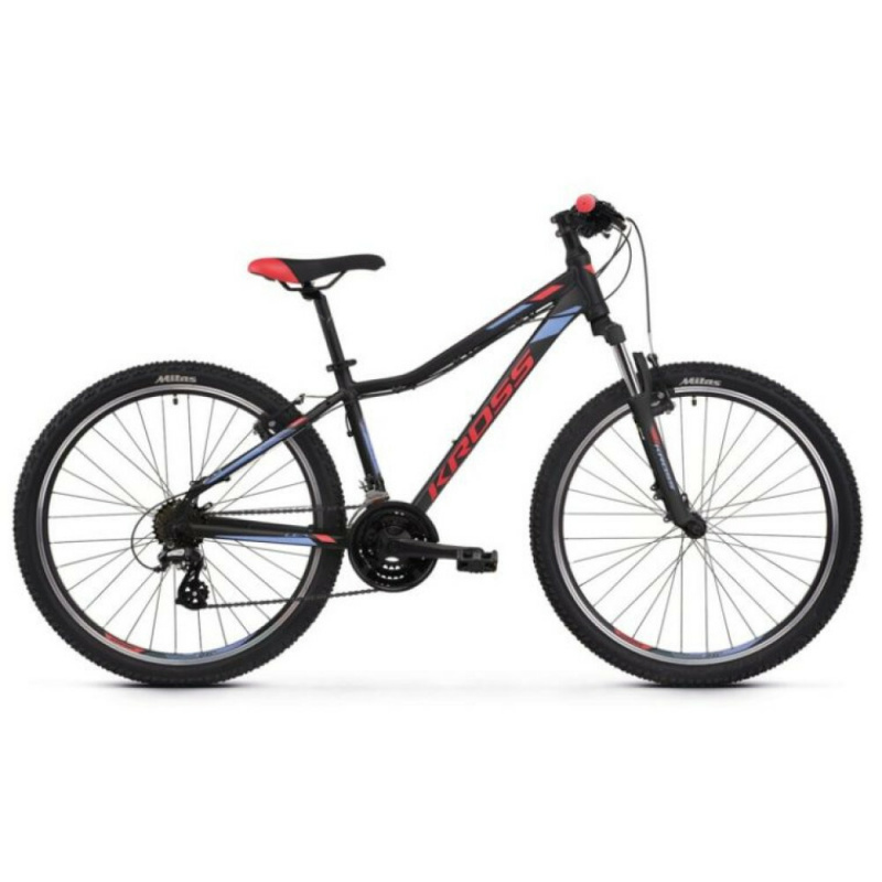 KROSS Ženski brdski bicikl Lea 2.0 27,5" Mat crna/Ljubičasta