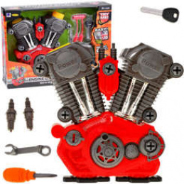 Dječji set za mehaničare - motor na odvrtanje ZA1170