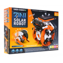 Set solarnih robota 7u1 za izgradnju za djecu 8+ Interaktivne funkcije