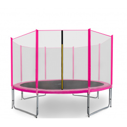 Aga SPORT PRO Trampolin 366 cm Pink + zaštitna mreža