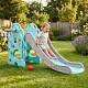 Aga4Kids Tobogan s rukohvatom 170 cm Zelena