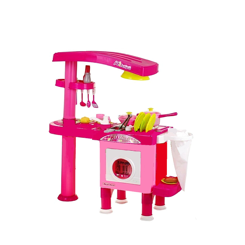 Aga4Kids Plastična kuhinjica KITCHEN Pink 6DZ071 - II. KVALITETA