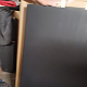 Aga Vrtni sklopivi stol 240x74x74 cm Crni 6DAZ318 - II. KVALITETA