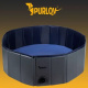 Sklopivi bazen za pse 100x30 cm Purlov 20929 Plavo-sivi