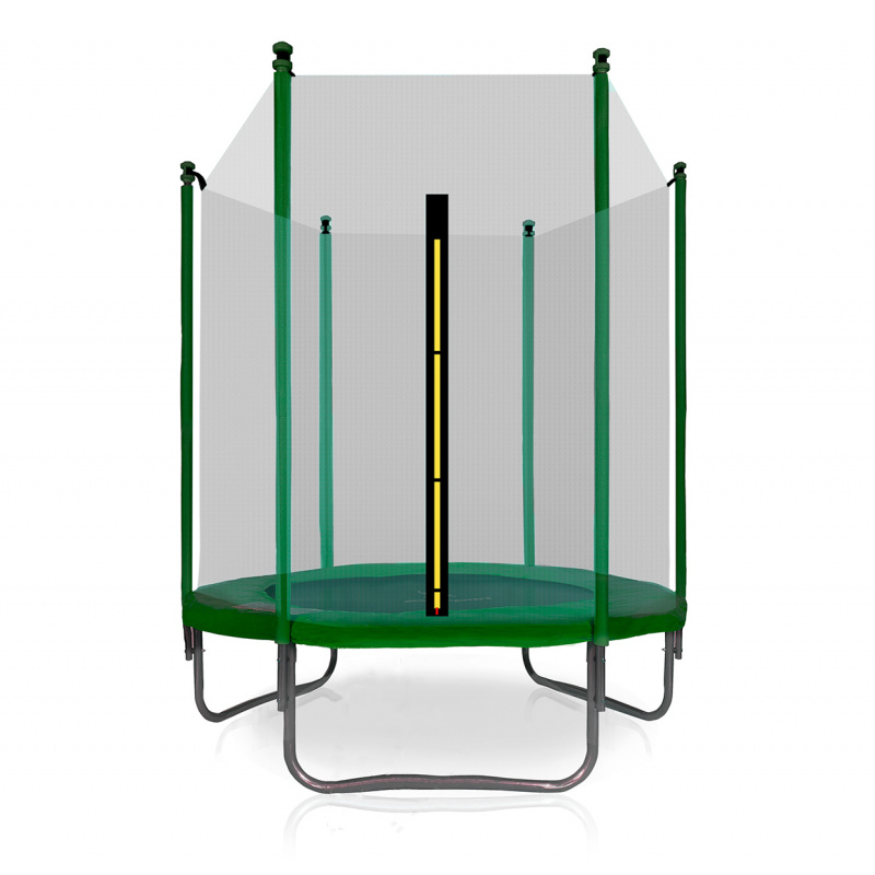 Aga SPORT TOP Trampolin 150 cm Tamno Zelena + zaštitna mreža