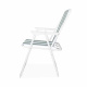 Aga Sklopiva stolica OXFORD MR2125 Zelena s prugama