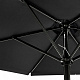 Aga Vrtni suncobran 300 cm MR2055 Crni