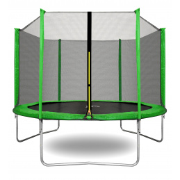 Aga SPORT TOP Trampolin 250 cm Svijetlo Zelena + zaštitna mreža