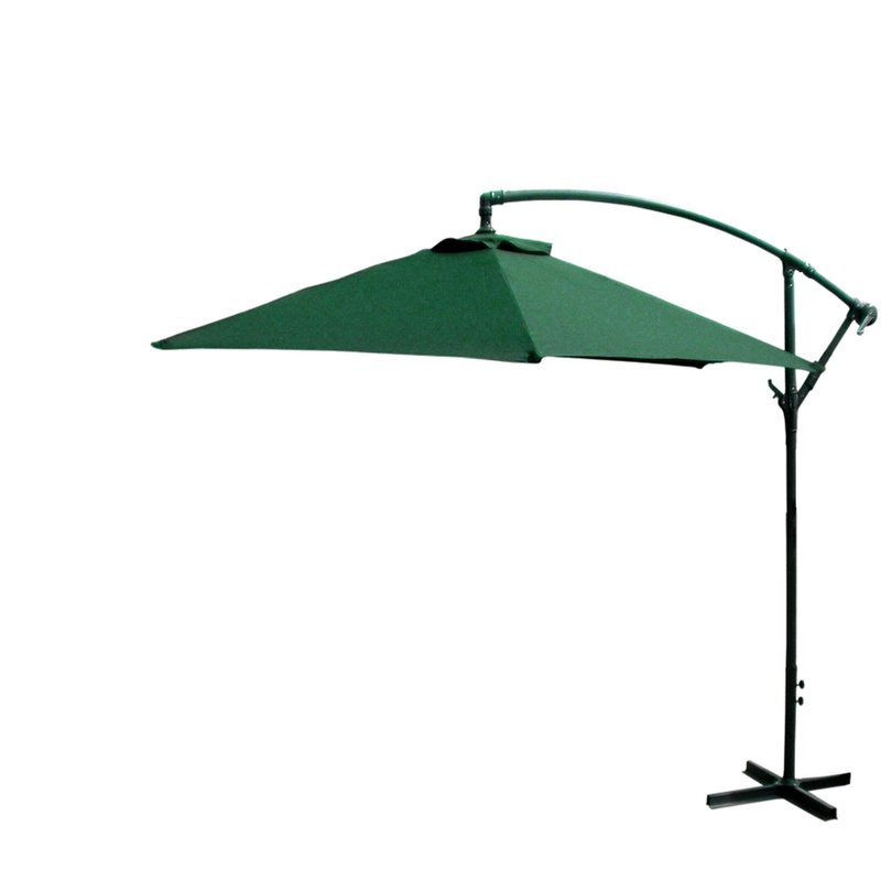 Linder Exclusiv Viseća vrtna suncobran MC2005 300 cm Zelena