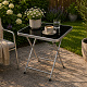 Aga Vrtni stol MR6178-Siva 60x60x70 cm