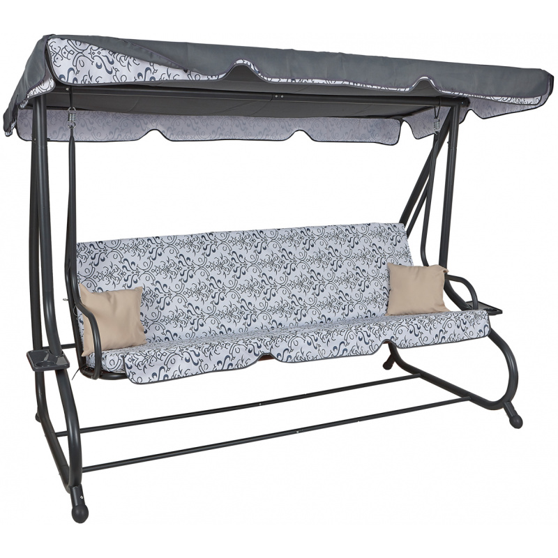 Aga Vrtna ljuljačka XXXL COMFORT LUX Prestige Grey