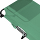 Aga 2x Vrtni ležaljka s nadstrešnicom Svijetlo zelena