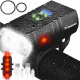Set LED rasvjete za bicikl, 4T6, AKU 2 kom Trizand 18668
