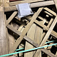 Aga Vrtna pergola s lukom 221,5x52x130 cm- II. KVALITETA