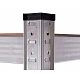 Aga Metalna polica 180x90x40 cm 5 polica