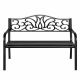 Aga Metalna vrtna klupa MR2045 127x60x89 cm