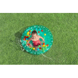 Bazen Zeleni 91x20cm + Loptice BESTWAY