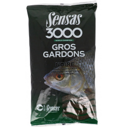 Sensas Mješavina za hranjenje 3000 Gros Gardons Noir 1kg
