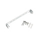 LED stropna svjetiljka crna TOR-202C - IP65 - 20W - neutralno bijela