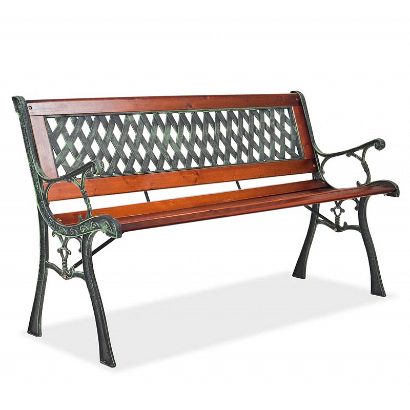 Aga vrtna klupa 125x52x74 cm 6DAZ523 - II. KLASA